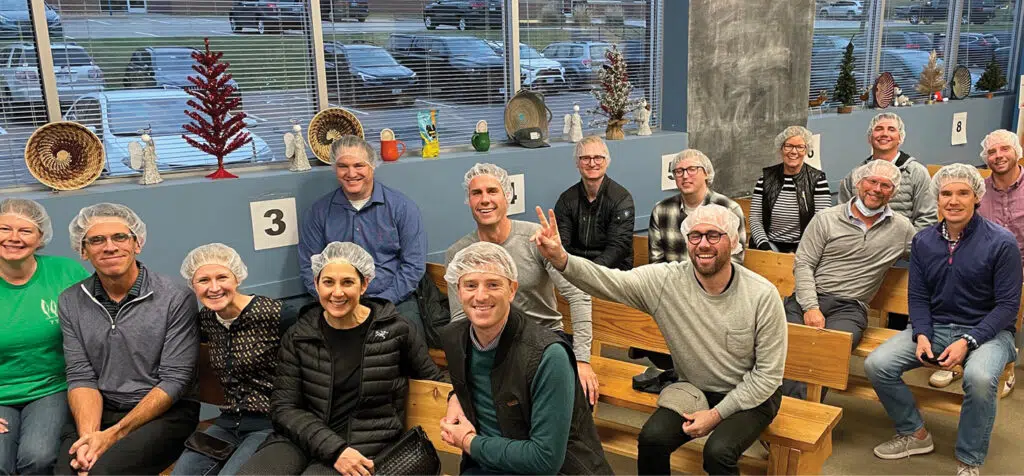 Group of team members at Truehelm.